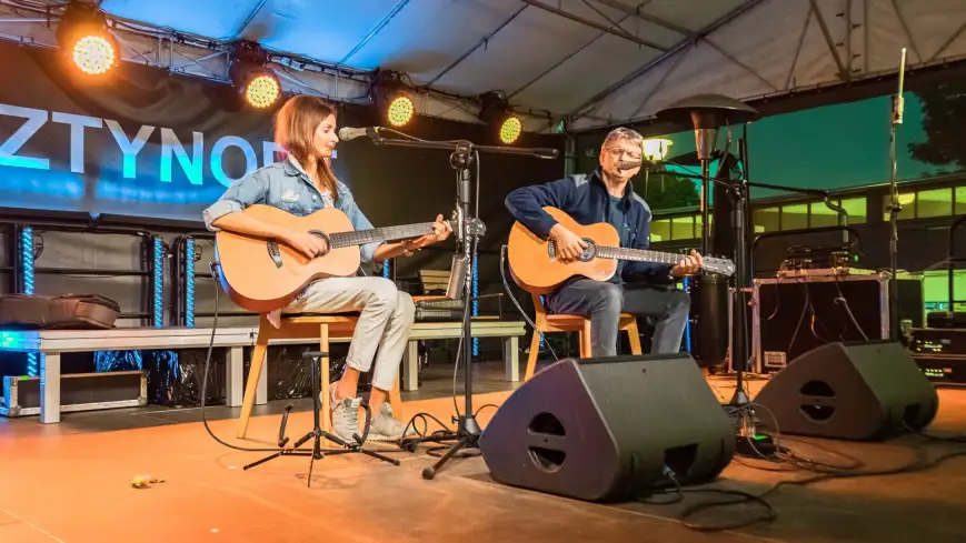Andrzej Korycki i Dominika Żukowska