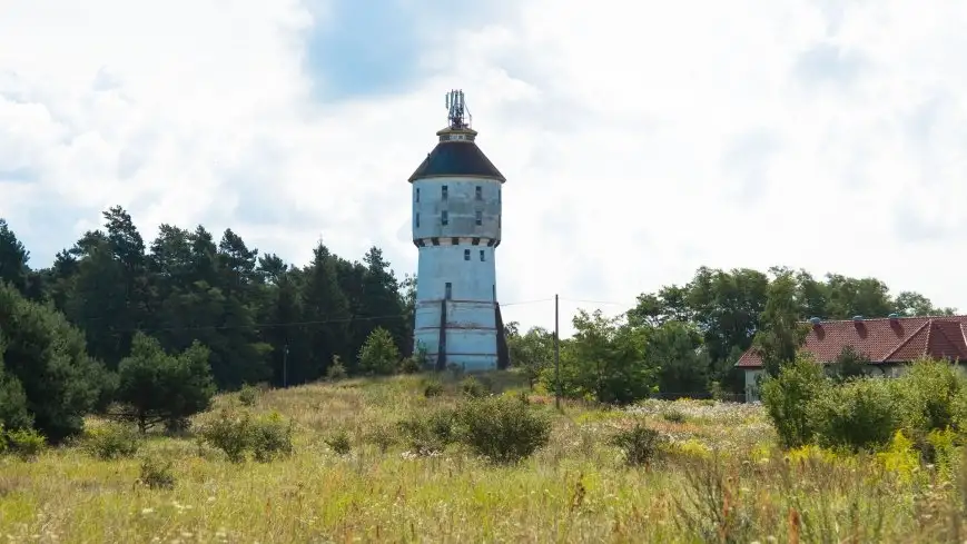 Wodociągowa wieża ciśnień w Węgorzewie 