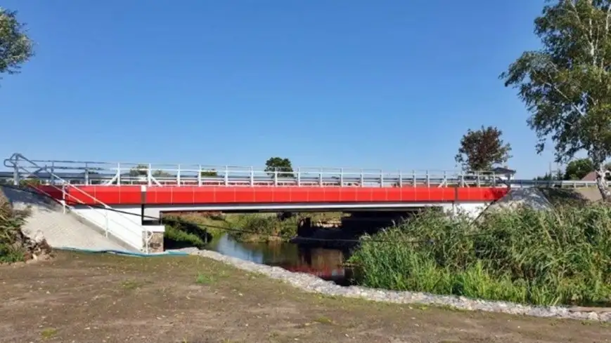 Most nad rzeką Orzyszą wkrótce gotowy