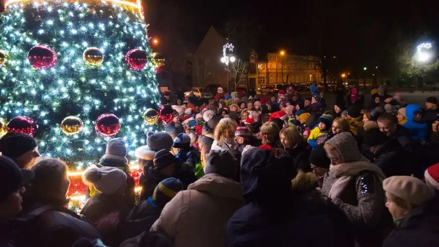 Węgorzewo w świątecznym blasku 