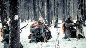 Inscenizacja „bitwy zimowej” na Mazurach