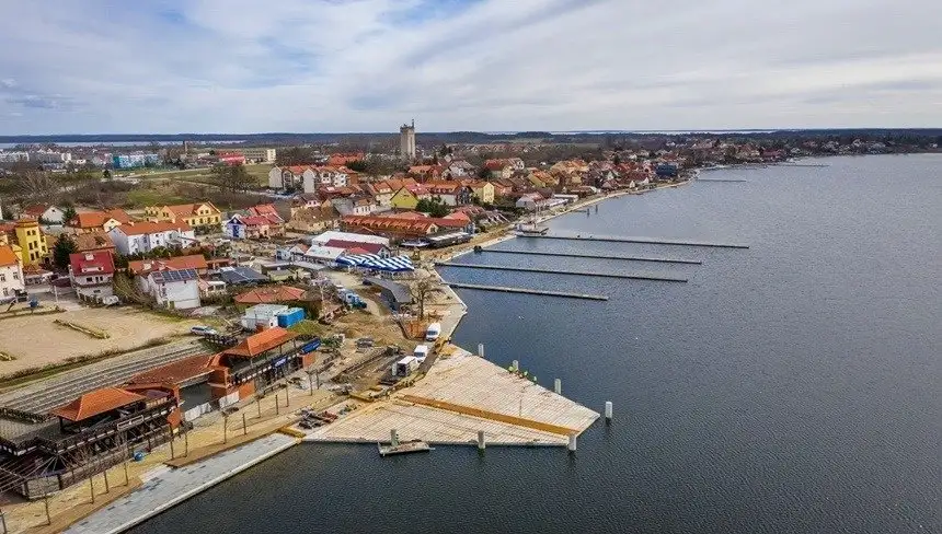 Tu powstaje nowoczesna promenada na Mazurach