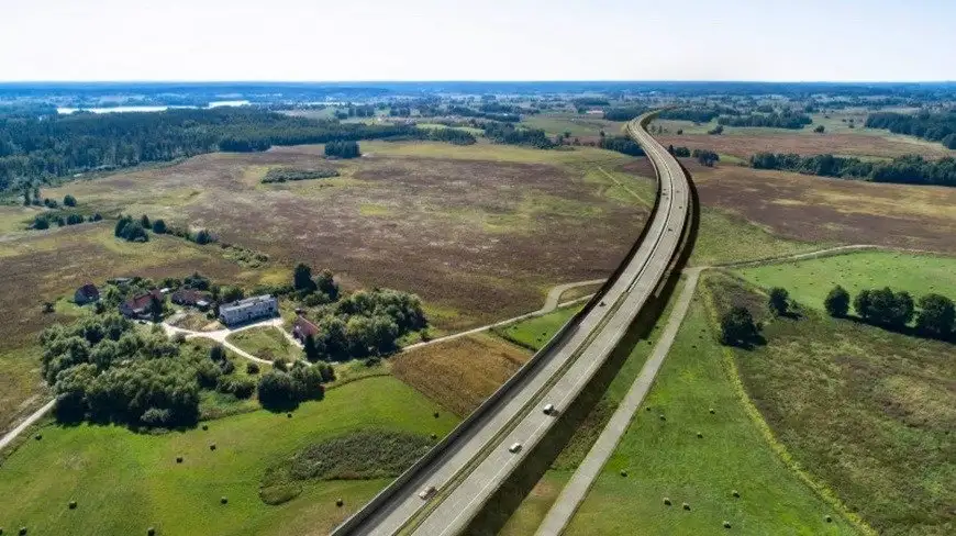 Via Baltica przez Mazury z opóźnieniem