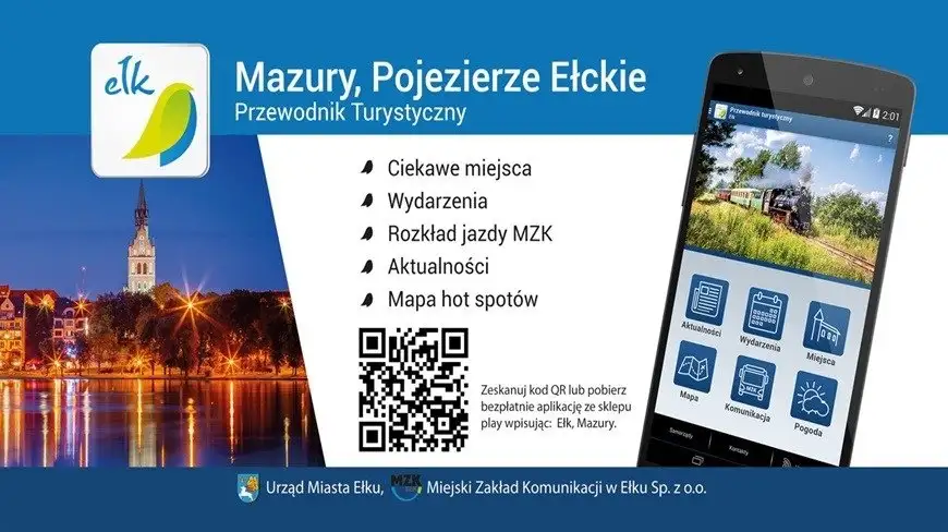 Powstała aplikacja turystyczna o regionie Ełku