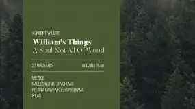 William's Things - A Soul Not All Of Wood - Koncert w lesie