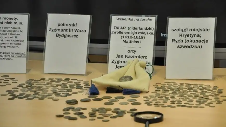 Skarb znaleziony w Ełku „archeologiczną sensacją 2020 roku”