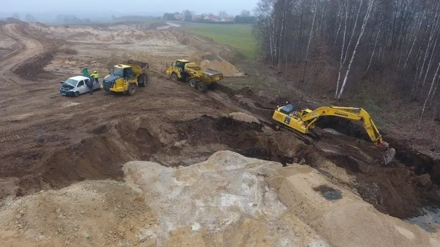 Kolejne kilometry dróg powstają na Mazurach. Drogowcy podsumowali rok