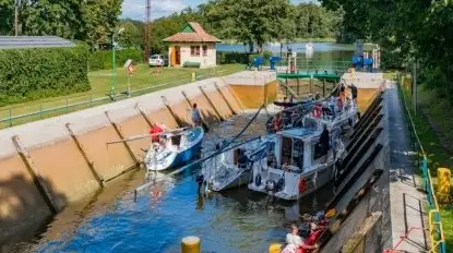 Mazurskie Opowieści Tadeusza Sakowskiego. Poznajcie historię śluzy Guzianka