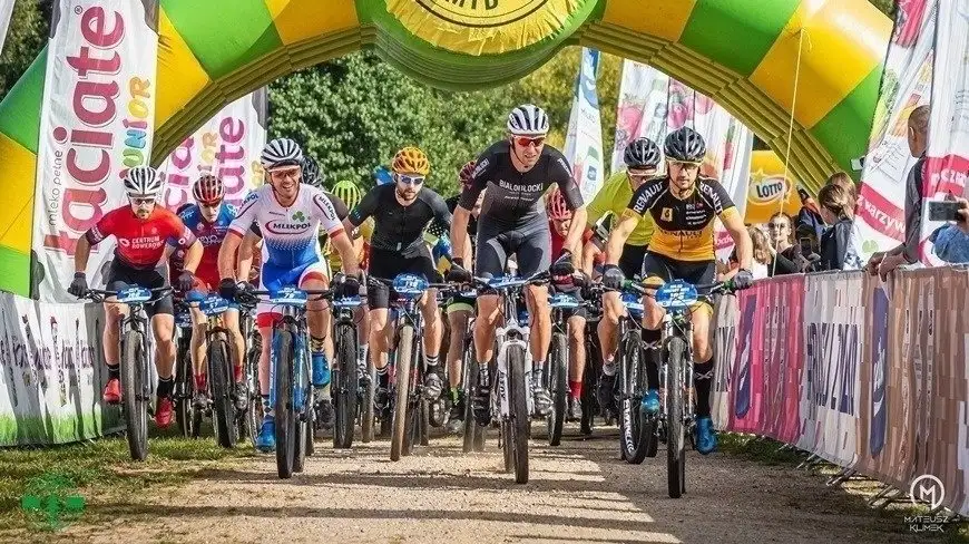 Wyścig Pięciu Jezior na start sezonu Milko Mazury MTB