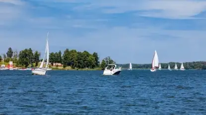 Wypadek na jeziorze Tałty. Zatonęła łódź motorowa