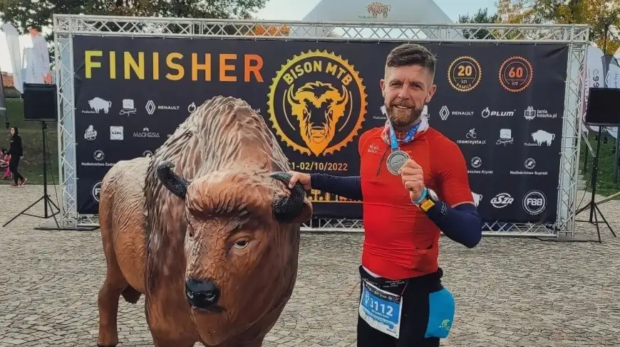 Sukces mieszkańca Wydmin na Mazurach w Bison Ultra Trail