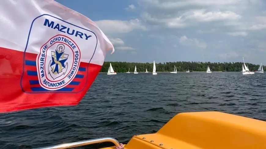 Mazurscy ratownicy wodni podsumowują sezon. Ponad 300 interwencji