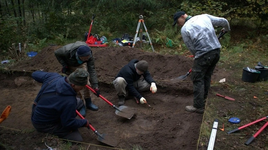 Zaskakujące odkrycie archeologów w Puszczy Boreckiej na Mazurach