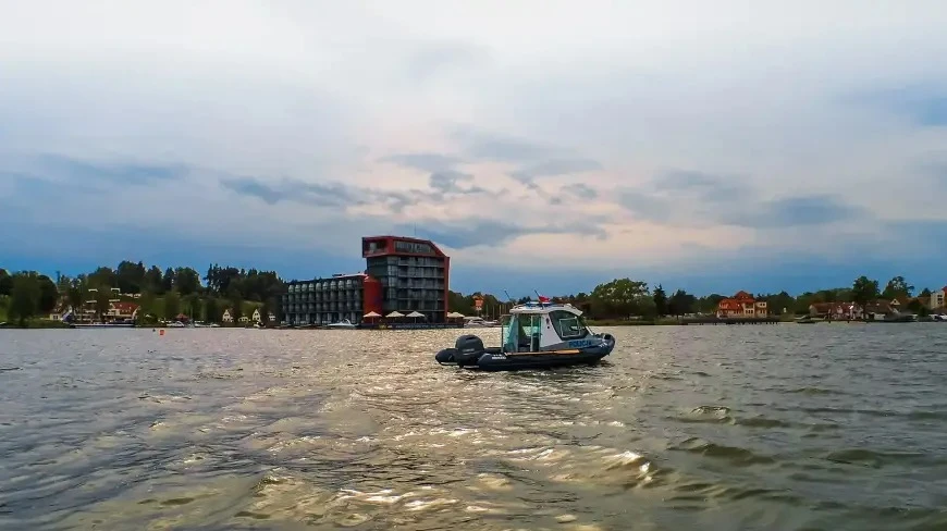 Mikołajki w Mikołajkach. Podwodne sprzątanie jeziora