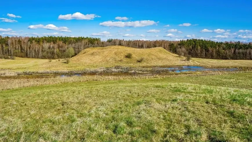 Góra Zamkowa na Mazurach.