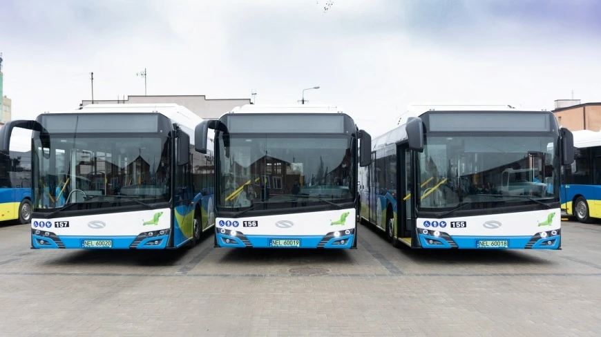 Elektryczne autobusy pojawiły się na ulicach Ełku na Mazurach