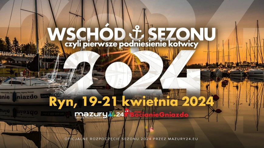 Wschód sezonu 2024 Mazury24.eu, czyli wracamy nad jeziora i... 7 koncertów
