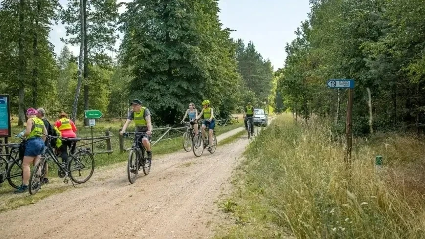 Coraz więcej miejsc przyjaznych rowerzystom na Warmii i Mazurach