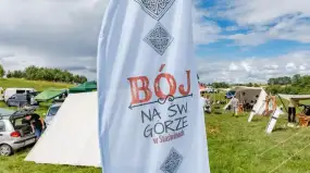 Wspaniałe widowisko na Mazurach. Bój na Świętej Górze