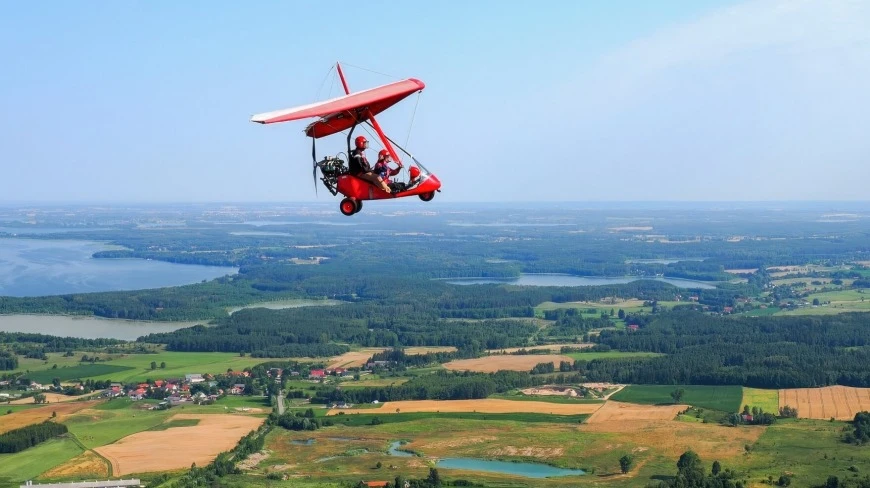 Mazury z góry. Dlaczego warto oderwać się od ziemi na Mazurach?