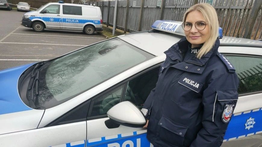 Głośno w ogólnopolskich mediach o policjantce z Mazur