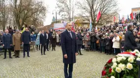 Prezydent Karol Nawrocki w Kętrzynie. Uroczystości w przeddzień Święta Niepodległości
