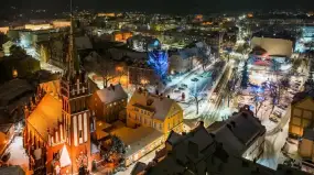 Biegun zimna w Kętrzynie. Mieszkańcy Mazur mierzą się z ekstremalnym mrozem