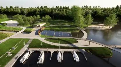 Nad Jeziorem Guzianka Wielka powstanie nowoczesna infrastruktura dla żeglarzy i turystów