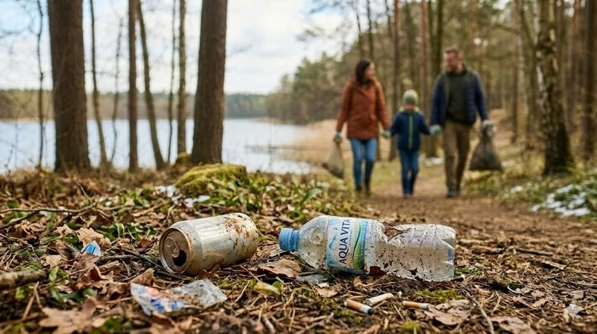 Nadleśnictwo Mrągowo na Mazurach ogłasza akcję Czysty Las