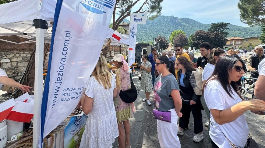 Mazury promowane na Europejskim Festiwalu Jezior we włoskim Iseo 