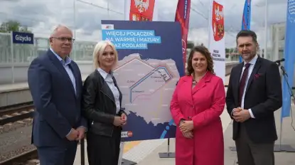 Nowy rozkład jazdy pociągów na Mazurach. Jak będą kursowały?