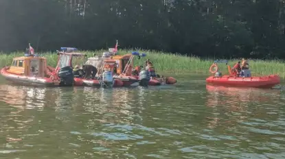 Tragedia na jeziorze Nidzkim. Utonął 78-letni turysta