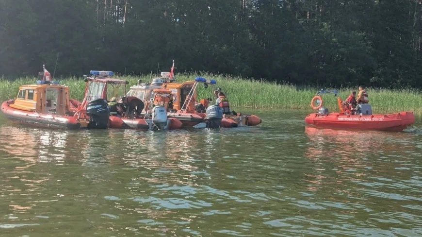 Tragedia na jeziorze Nidzkim. Utonął 78-letni turysta