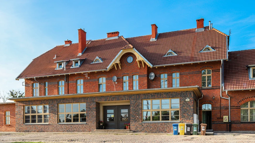 Dawny dworzec kolejowy w Węgorzewie
