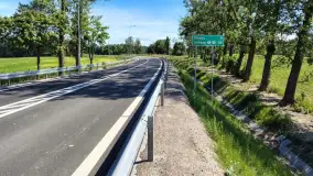 Prawie 60 mln zł na nową jakość podróżowania. Zakończyła się rozbudowa drogi na Mazurach