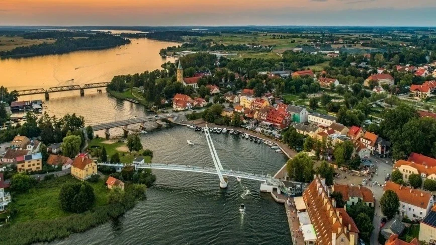 Mikołajki na Mazurach.