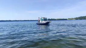 Nieodpowiedzialny sternik zatrzymany przez policję na Jeziorze Święcajty