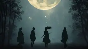 Spacer w świetle księżyca. Kobiece spotkanie na Mazurach