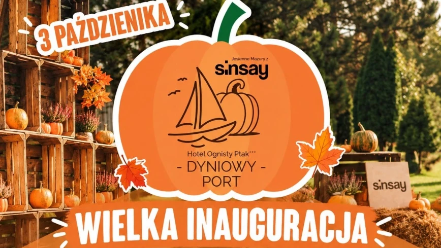 3 października - Wielka Inauguracja Dyniowego Portu - 