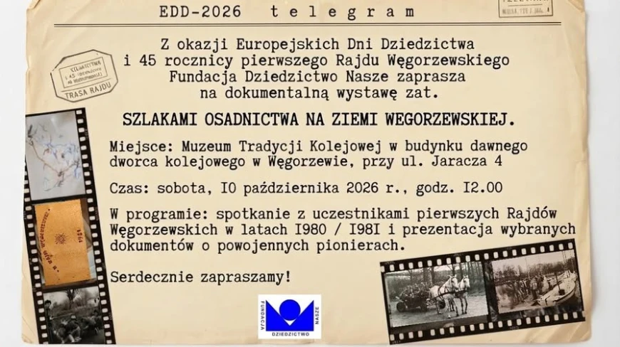 Szlakami osadnictwa na ziemi węgorzewskiej. Spotkanie w dawnym dworcu kolejowym