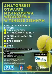 Amatorskie Otwarte Mistrzostwa Węgorzewa w Tenisie Ziemnym 2026