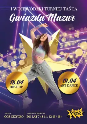 I Wojewódzki Turniej Tańca Gwiazda Mazur