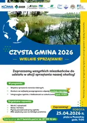 Czysta Gmina 2026 w Pozezdrzu – mieszkańcy wspólnie zadbają o swoją okolicę