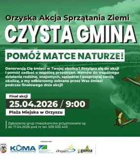 Zadbają o środowisko w Orzyszu