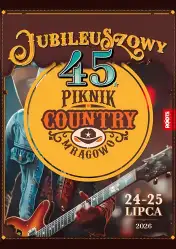 Jubileuszowe granie nad Czosem. Mrągowo szykuje się na 45. Piknik Country
