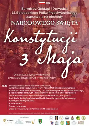 Święto Konstytucji 3 Maj w Gołdapi