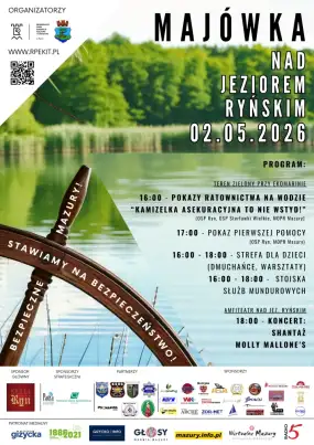 Majówka nad Jeziorem Ryńskim. Co będzie się działo?