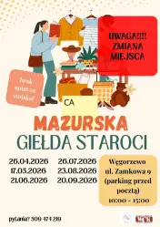 Giełda staroci w Węgorzewie