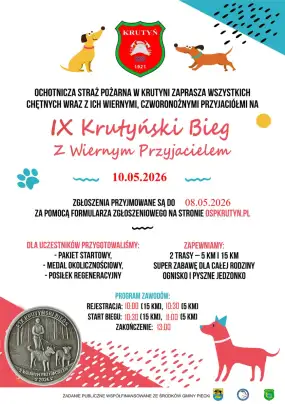 IX Krutyński Bieg z Wiernym Przyjacielem