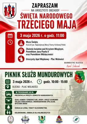Piknik Służb Mundurowych w Olecku